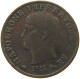 ITALY STATES NAPOLEON I. CENTESIMO 1811 M Napoleon I. (1804-1814, 1815) #t144 0885 - Napoléonniennes