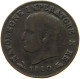 ITALY STATES NAPOLEON I. CENTESIMO 1810 B Napoleon I. (1804-1814, 1815) #t144 0891 - Napoleoniche