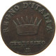 ITALY STATES NAPOLEON I. CENTESIMO 1810 B Napoleon I. (1804-1814, 1815) #t144 0891 - Napoleoniche