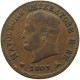 ITALY STATES NAPOLEON I. CENTESIMO 1809 M Napoleon I. (1804-1814, 1815) #t107 0183 - Napoleonische