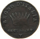 ITALY STATES NAPOLEON I. CENTESIMO 1808 V Napoleon I. (1804-1814, 1815) #t144 0887 - Napoleoniche