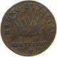 ITALY STATES NAPOLEON I. CENTESIMO 1808 V Napoleon I. (1804-1814, 1815) #c083 0549 - Napoleoniche