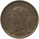 ITALY STATES NAPOLEON I. 3 CENTESIMI 1812 M Napoleon I. (1804-1814, 1815) #t146 0201 - Napoleonic