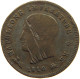 ITALY STATES NAPOLEON I. 3 CENTESIMI 1810 B Napoleon I. (1804-1814, 1815) #a085 0191 - Napoleónicas