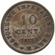 ITALY STATES NAPOLEON I. 10 CENTESIMI 1813 M Napoleon I. (1804-1814, 1815) #t075 0379 - Napoleonische