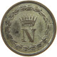 ITALY STATES NAPOLEON I. 10 CENTESIMI 1812 M Napoleon I. (1804-1814, 1815) #t144 0915 - Napoleoniche