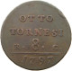 ITALY STATES NAPLES 8 TORNESI 1797  #t063 0499 - Naples & Sicile