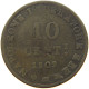 ITALY STATES NAPOLEON I. 10 CENTESIMI 1809 M Napoleon I. (1804-1814, 1815) #a036 0661 - Napoleoniche