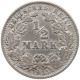 KAISERREICH 1/2 MARK 1915 G  #a064 0147 - 1/2 Mark