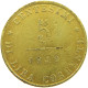 ITALY STATES VENICE VENEZIA 5 CENTESIMI 1849 GOLD PLATED #t009 0235 - Venice