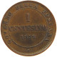 ITALY STATES TUSCANY CENTESIMO 1859 Vittorio Emanuele II. 1859/1861-1878 #t017 0029 - Toscane