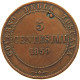 ITALY STATES TUSCANY 5 CENTESIMI 1859  #t092 0195 - Tuscan