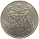 MALAWI 1/2 CROWN 1964  #a087 0739 - Malawi