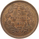 LUXEMBOURG 5 CENTIMES 1855 A Willem III. 1849-1890 #t017 0333 - Luxembourg