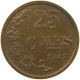 LUXEMBOURG 25 CENTIMES 1947 Charlotte (1919-1964) #a094 0329 - Luxembourg