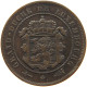 LUXEMBOURG 2 1/2 CENTIMES 1901 Adolph 1890 - 1905 #s028 0431 - Luxembourg