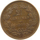 LUXEMBOURG 2 1/2 CENTIMES 1908 Wilhelm IV. 1905-1912 #a062 0739 - Luxembourg