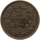 LUXEMBOURG 2 1/2 CENTIMES 1901 Adolph 1890 - 1905 #s050 0619 - Luxembourg