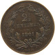 LUXEMBOURG 2 1/2 CENTIMES 1901 Adolph 1890 - 1905 #c050 0109 - Luxembourg