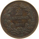 LUXEMBOURG 2 1/2 CENTIMES 1901 Adolph 1890 - 1905 #c032 0157 - Luxembourg