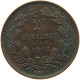 LUXEMBOURG 2 1/2 CENTIMES 1901 Adolph 1890 - 1905 #c032 0159 - Luxembourg