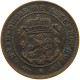 LUXEMBOURG 2 1/2 CENTIMES 1901 Adolph 1890 - 1905 #c032 0159 - Luxembourg