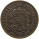 LUXEMBOURG 2 1/2 CENTIMES 1901 Adolph 1890 - 1905 #a062 0781 - Luxembourg