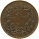 LUXEMBOURG 2 1/2 CENTIMES 1854 Willem III. 1849-1890 #s020 0271 - Luxembourg