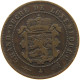 LUXEMBOURG 2 1/2 CENTIMES 1854 Willem III. 1849-1890 #a093 0311 - Luxembourg