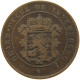 LUXEMBOURG 2 1/2 CENTIMES 1854 Willem III. 1849-1890 #c063 0307 - Luxembourg