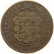 LUXEMBOURG 2 1/2 CENTIMES 1854 Willem III. 1849-1890 #a062 0779 - Luxembourg