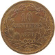 LUXEMBOURG 10 CENTIMES 1870 Willem III. 1849-1890 #c009 0073 - Luxembourg