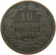 LUXEMBOURG 10 CENTIMES 1865 Willem III. 1849-1890 #c009 0081 - Luxembourg