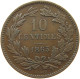 LUXEMBOURG 10 CENTIMES 1865 Willem III. 1849-1890 #c009 0079 - Luxembourg