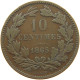 LUXEMBOURG 10 CENTIMES 1865 Willem III. 1849-1890 #c009 0063 - Luxembourg