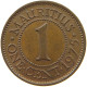 MAURITIUS CENT 1975 Elizabeth II. (1952-2022) #s062 0493 - Mauritius