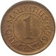 MAURITIUS CENT 1969 Elizabeth II. (1952-2022) #s052 0293 - Mauritius