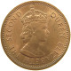 MAURITIUS 2 CENTS 1969 Elizabeth II. (1952-2022) #s023 0281 - Mauritius