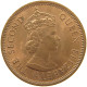 MAURITIUS 2 CENTS 1969 Elizabeth II. (1952-2022) #s023 0287 - Maurice