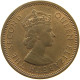 MAURITIUS 2 CENTS 1959 Elizabeth II. (1952-2022) #a095 0483 - Maurice