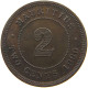 MAURITIUS 2 CENTS 1890 Victoria 1837-1901 #t073 0375 - Mauritius