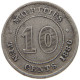 MAURITIUS 10 CENTS 1886 Victoria 1837-1901 #t111 1357 - Mauritius