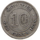 MAURITIUS 10 CENTS 1886 Victoria 1837-1901 #t111 1357 - Maurice