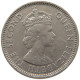 MAURITIUS 1/2 RUPEE 1978 Elizabeth II. (1952-2022) #a031 0069 - Mauritius