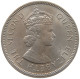 MAURITIUS 1/2 RUPEE 1965 Elizabeth II. (1952-2022) #s061 0407 - Mauritius