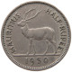 MAURITIUS 1/2 RUPEE 1950 George VI. (1936-1952) #c036 0569 - Mauricio