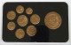 MALTA SET 2008 GOLD PLATED SET 2008 + RHODIUM MEDAL #bs17 0067 - Malta