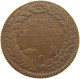 MONACO 5 CENTIMES 1837 Honorius V. (1819-1841) #t157 0519 - 1819-1922 Honoré V, Charles III, Albert I