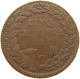 MONACO 5 CENTIMES 1837 Honorius V. (1819-1841) #t157 0519 - Charles III.