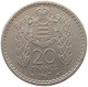 MONACO 20 FRANCS 1947 LOUIS II. (1922-1949) #c062 0341 - 1922-1949 Louis II